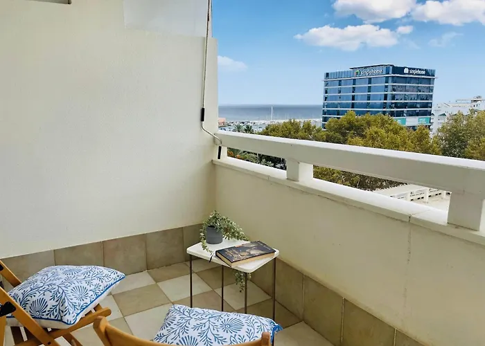アパート Sol De Con Vistas Al Mar, Piscina Y Cerca De La Playa *