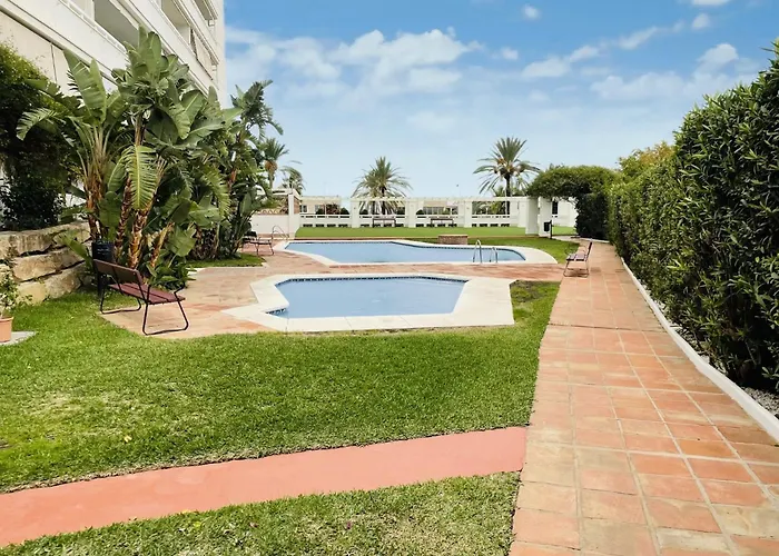 アパート Sol De Con Vistas Al Mar, Piscina Y Cerca De La Playa *