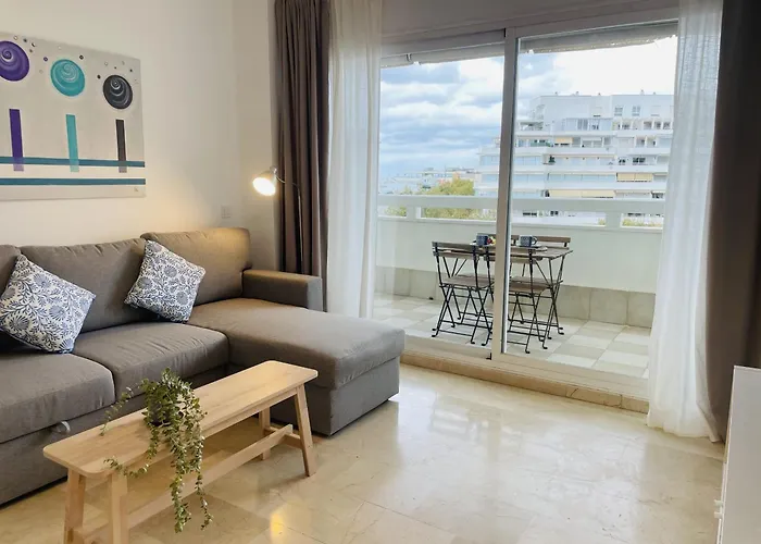 アパート Sol De Con Vistas Al Mar, Piscina Y Cerca De La Playa *