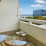 公寓 Sol De Con Vistas Al Mar, Piscina Y Cerca De La Playa *