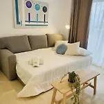公寓 Sol De Con Vistas Al Mar, Piscina Y Cerca De La Playa